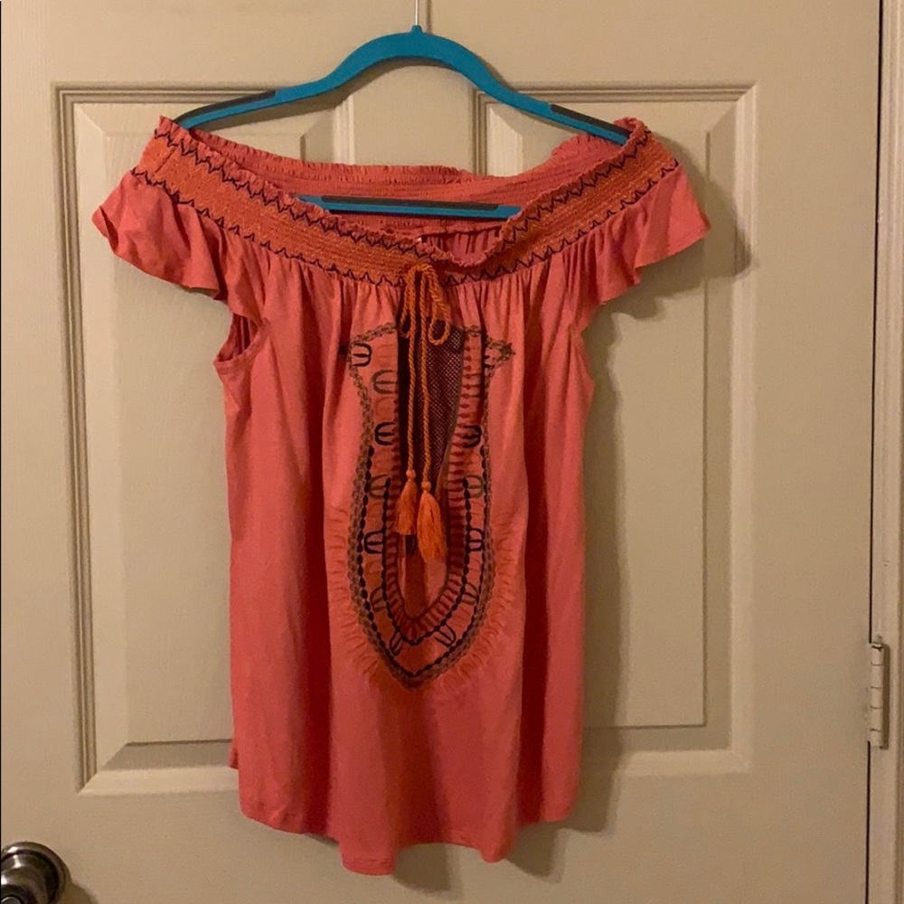Off the shoulder top